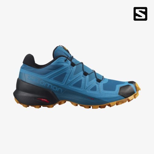 Blue Salomon Speedcross 5 Men's Trail Running Shoes | PH 95743X